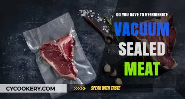 Vacuum Sealed Meat: To Refrigerate or Not? Expert Tips