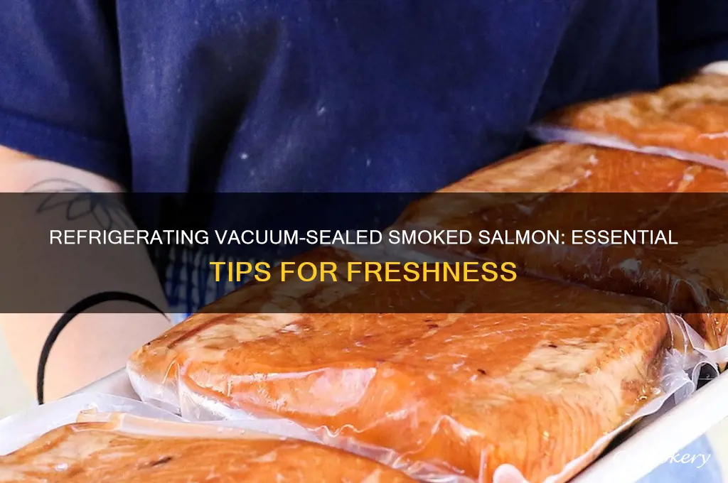 do you have to refrigerate vacuum sealed smoked salmon