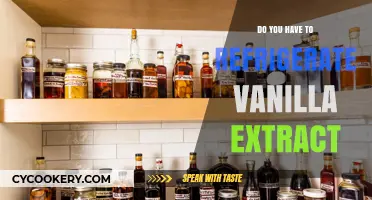 Should Vanilla Extract Be Refrigerated? Storage Tips for Freshness