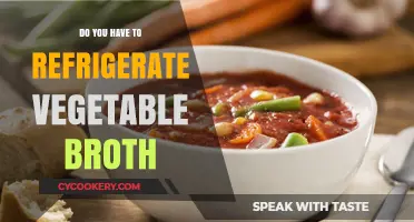 Should Vegetable Broth Be Refrigerated? Storage Tips for Freshness