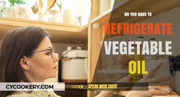 Should You Refrigerate Vegetable Oil? Storage Tips for Freshness
