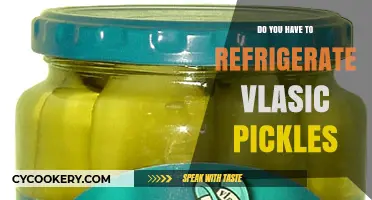 Should Vlasic Pickles Be Refrigerated? Storage Tips for Freshness