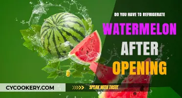 Should You Refrigerate Watermelon After Cutting? Storage Tips Revealed
