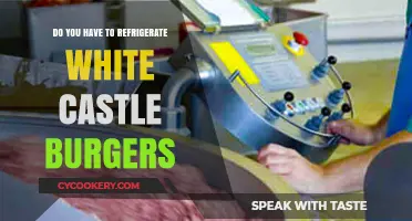 Should White Castle Burgers Be Refrigerated? Storage Tips Revealed