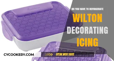 Should Wilton Decorating Icing Be Refrigerated? Storage Tips Revealed