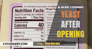 Refrigerate Yeast After Opening: Essential Tips for Freshness and Longevity