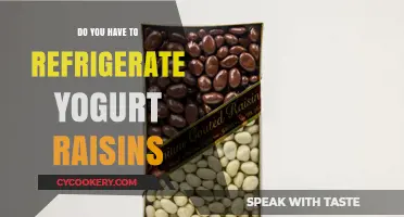 Should Yogurt Raisins Be Refrigerated? Storage Tips for Freshness