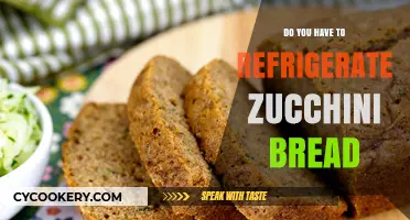 Should Zucchini Bread Be Refrigerated? Storage Tips for Freshness