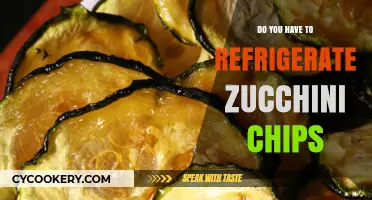 Should Zucchini Chips Be Refrigerated? Storage Tips for Crispy Snacks
