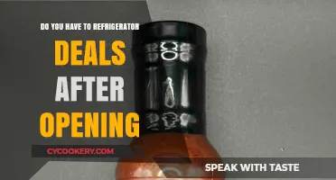 Refrigerating Deals Post-Opening: Essential or Optional? Expert Insights