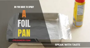 Spraying Foil Pans: To Spray or Not to Spray?