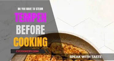 Steaming Tempeh: A Necessary Step Before Cooking?