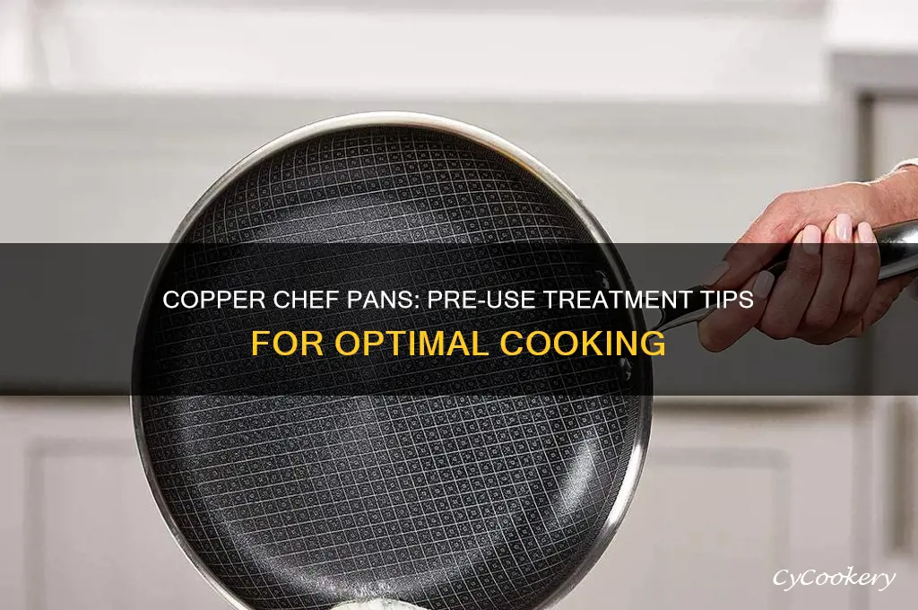 do you have to treat copper chef pans before using
