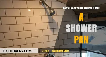 Mortar Under Shower Pan: Essential or Optional for Installation?