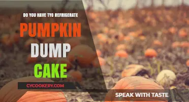Should Pumpkin Dump Cake Be Refrigerated? Storage Tips Revealed