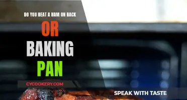 How to Heat Ham: Rack or Baking Pan?