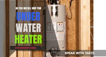 How to Install a Drip Pan Under Your Water Heater