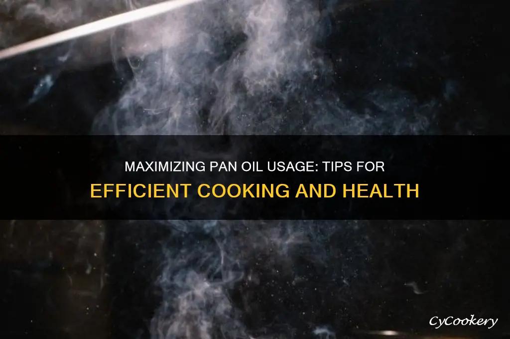 do you intake all oil use on pan