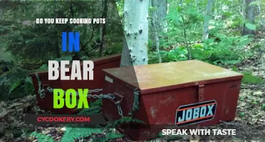 Bear Box Cooking Pot Storage: Is It Safe?