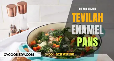 How to Kosher Enamel Pans with Tevilah