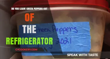 Should Green Peppers Stay Out of the Fridge? Storage Tips
