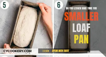 Baking Science: Smaller Loaf Pans, Less Time?