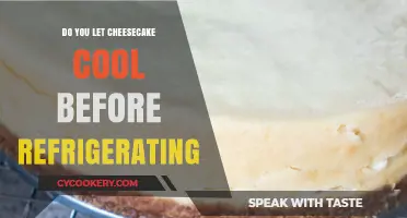 Cooling Cheesecake: Should You Let It Rest Before Refrigerating?