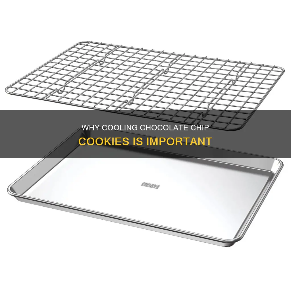 do you let chocolate chip cookies cool on pan
