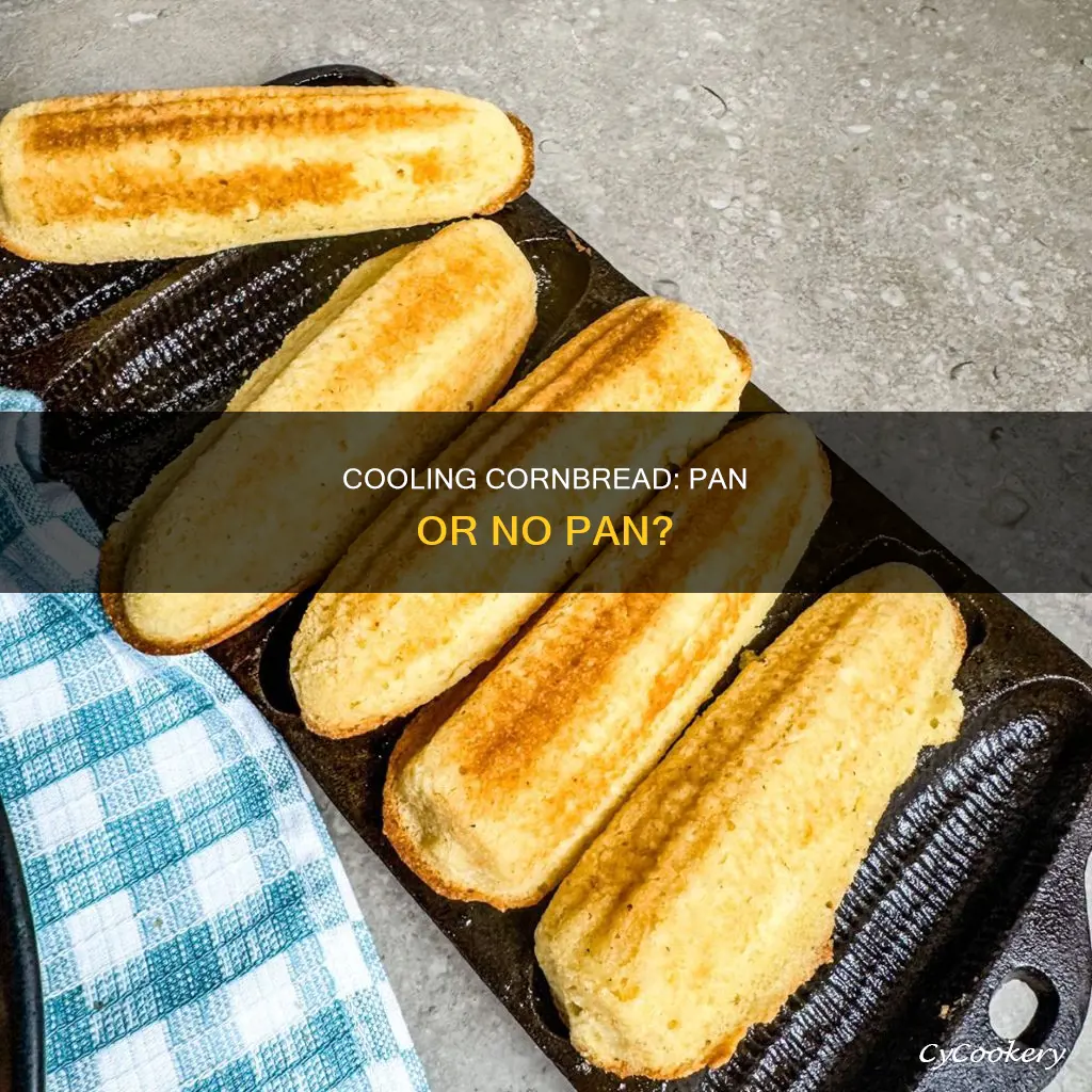 do you let cornbread cool in the pan