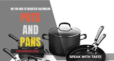 Calphalon Pots and Pans: Register or Not?