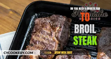 Broiling Steak: Broiler Pan Necessary?