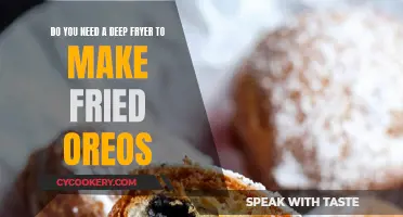 Frying Oreos: Deep Fryer Necessary?