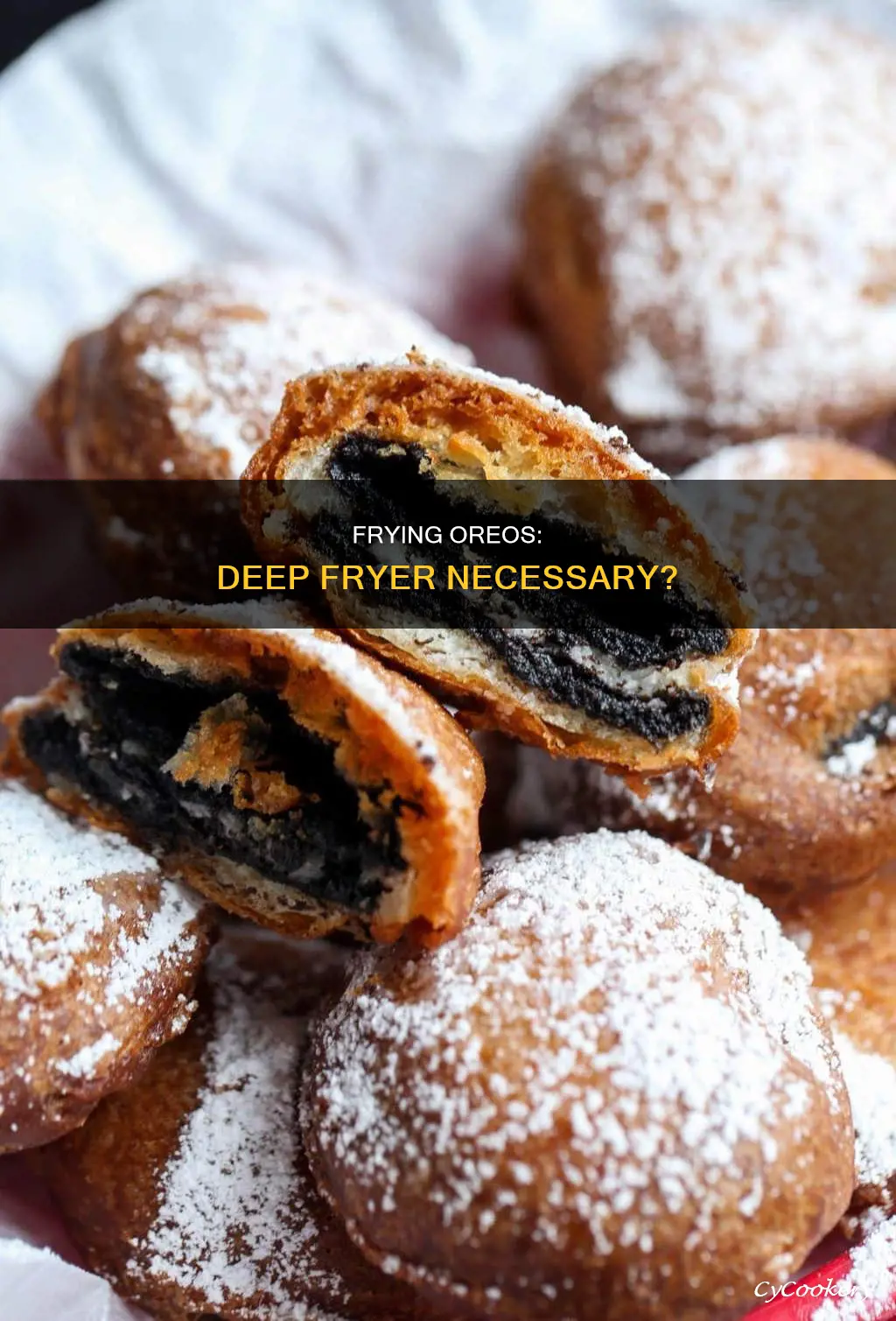 do you need a deep fryer to make fried oreos