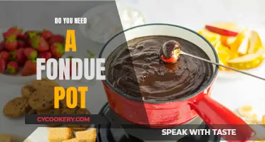 The Ultimate Fondue Experience: Do You Need a Fondue Pot?