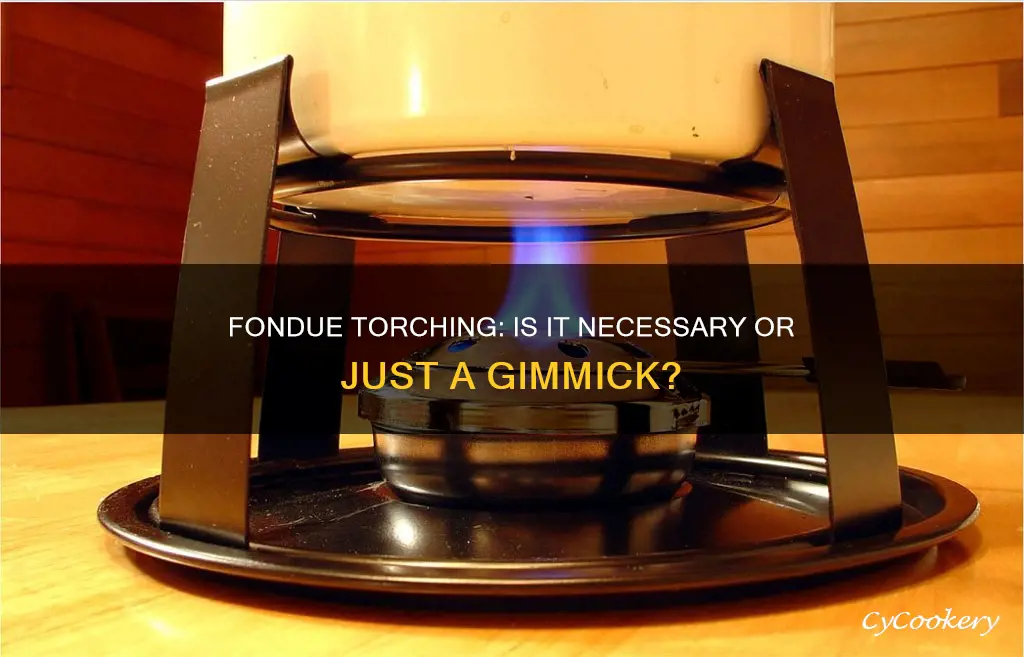 do you need a torch for fondue