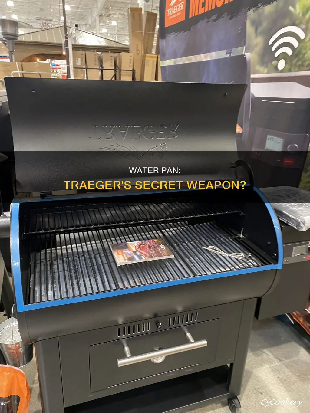 do you need a water pan in a traeger