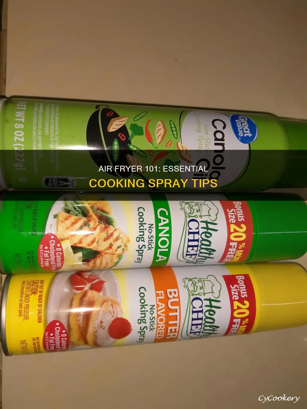 do you need cooking spray for air fryer