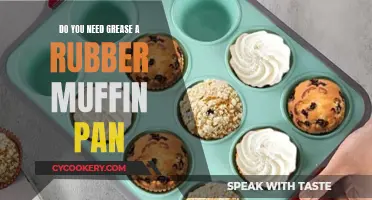 Greasing a Rubber Muffin Pan: Necessary?