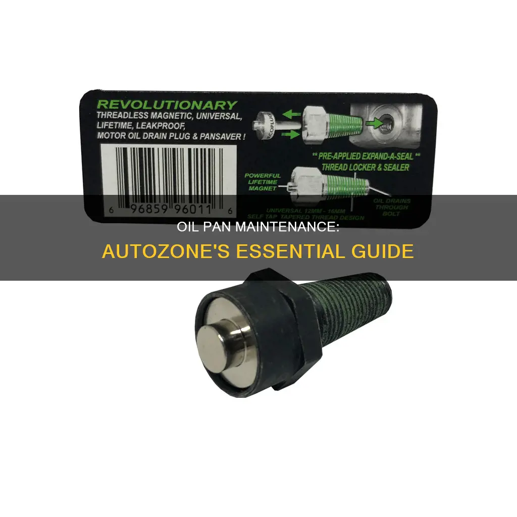 do you need oil pan to give autozone
