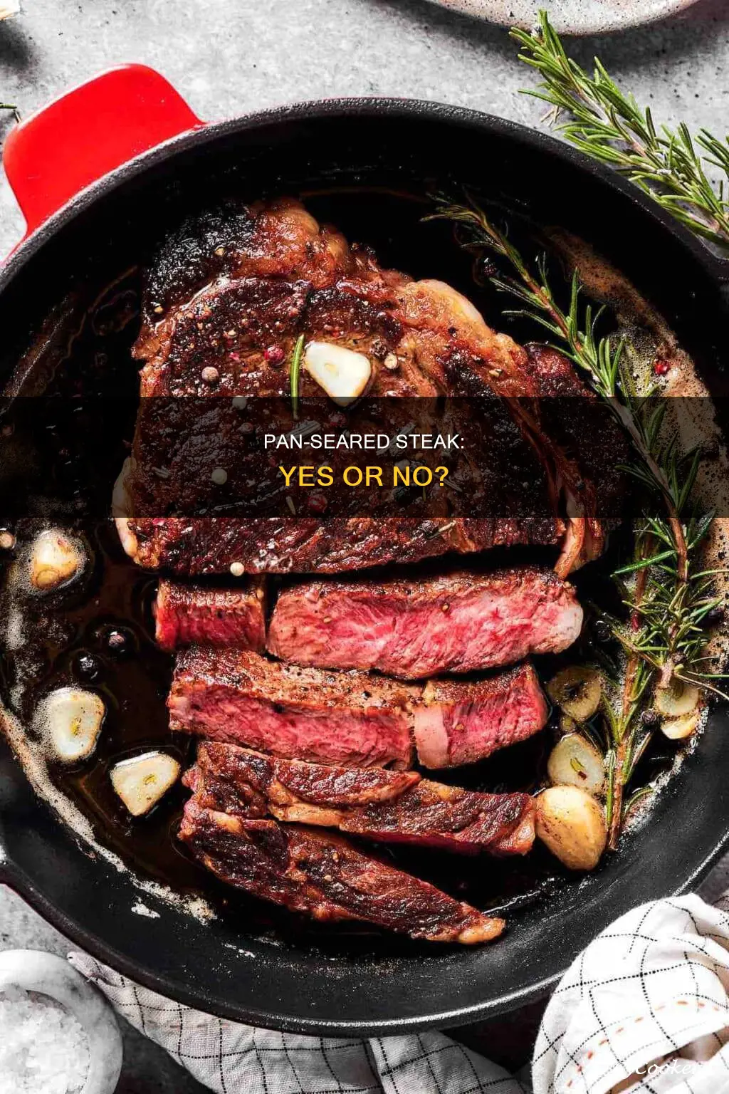 do you need pan for steak