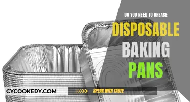 Greasing Disposable Baking Pans: To Grease or Not?