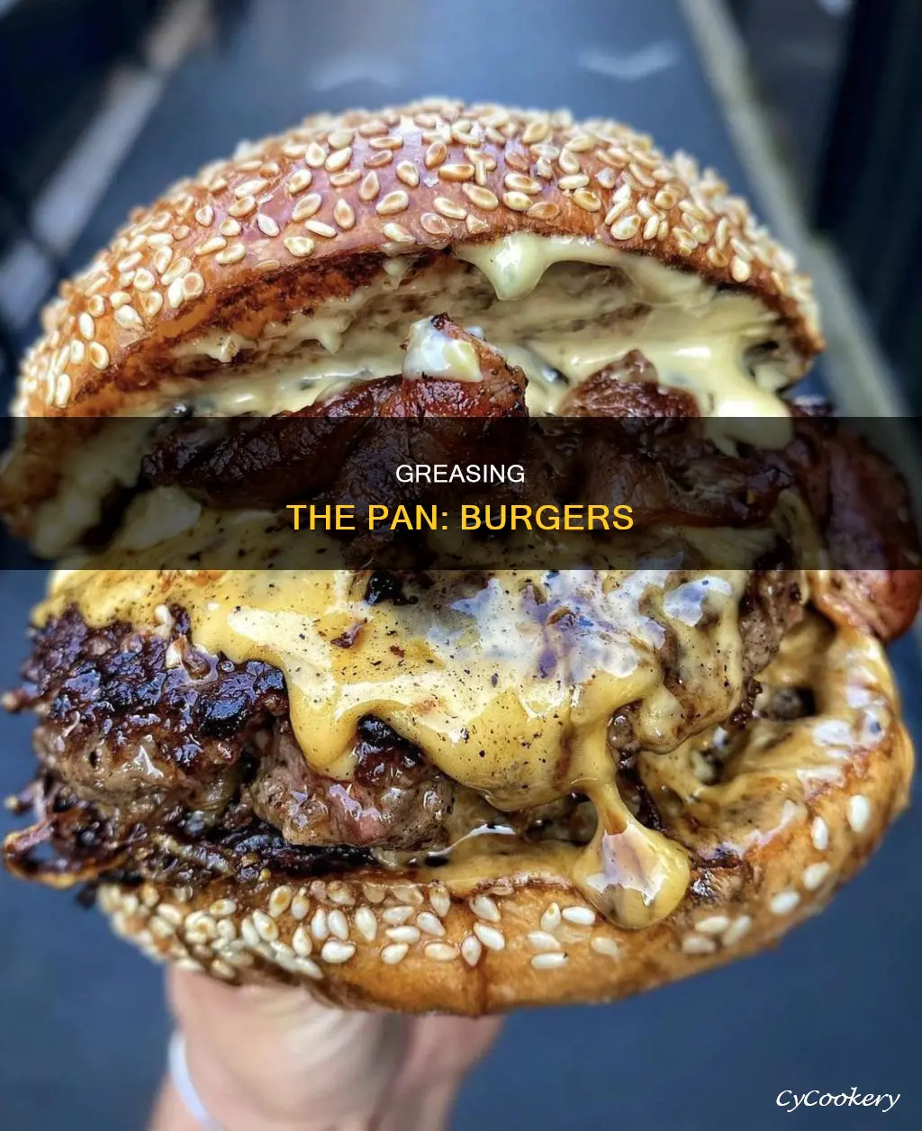 do you need to grease the pan for burgers