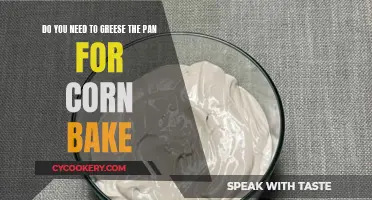 Corn Bake: Grease or No Grease?