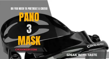 Cressi Pano 3 Mask: Pretreat or Not?