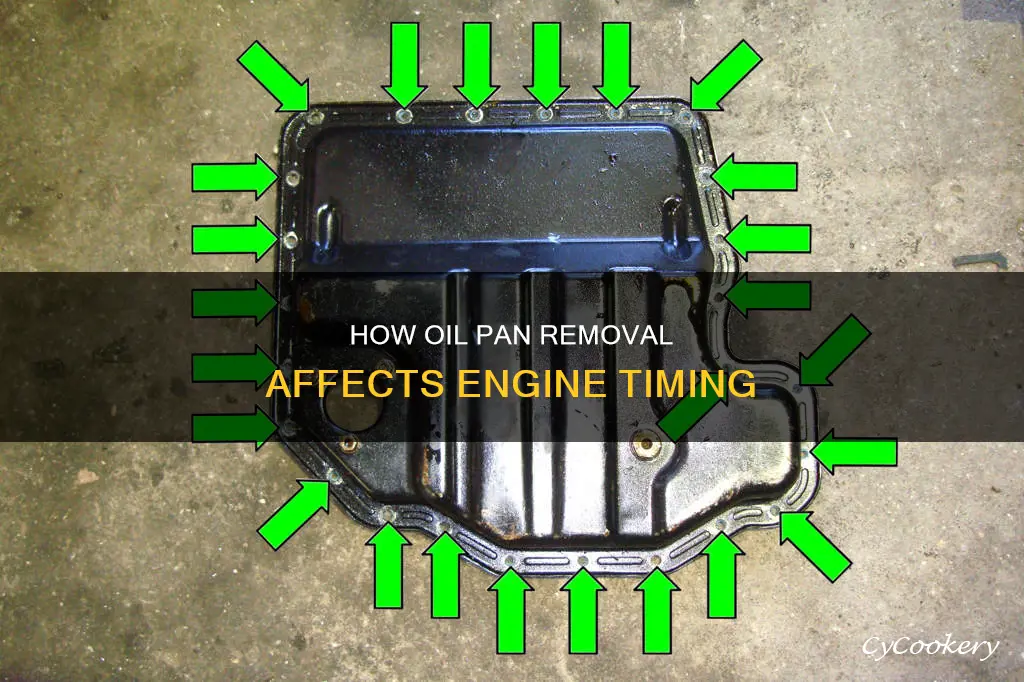 do you need to pull oil pan while timing