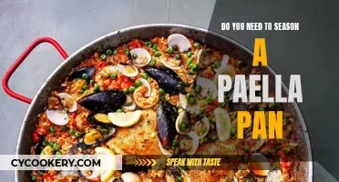 Paella Pan Seasoning: Yes or No?