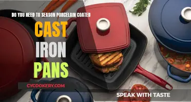 Porcelain Coated Cast Iron Pans: To Season or Not to Season?