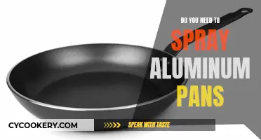 Aluminum Pans: To Spray or Not?