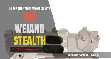 Weiand Stealth Intake: Valley Pan Gasket Required?