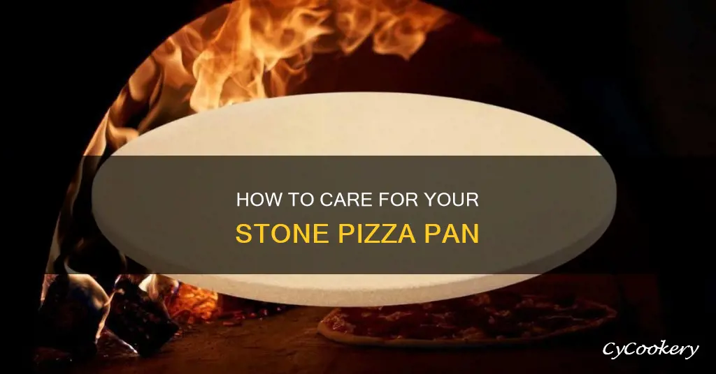 do you oil a stone pizza pan